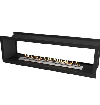 Icon Fires Double Sided Slimline Firebox 2000